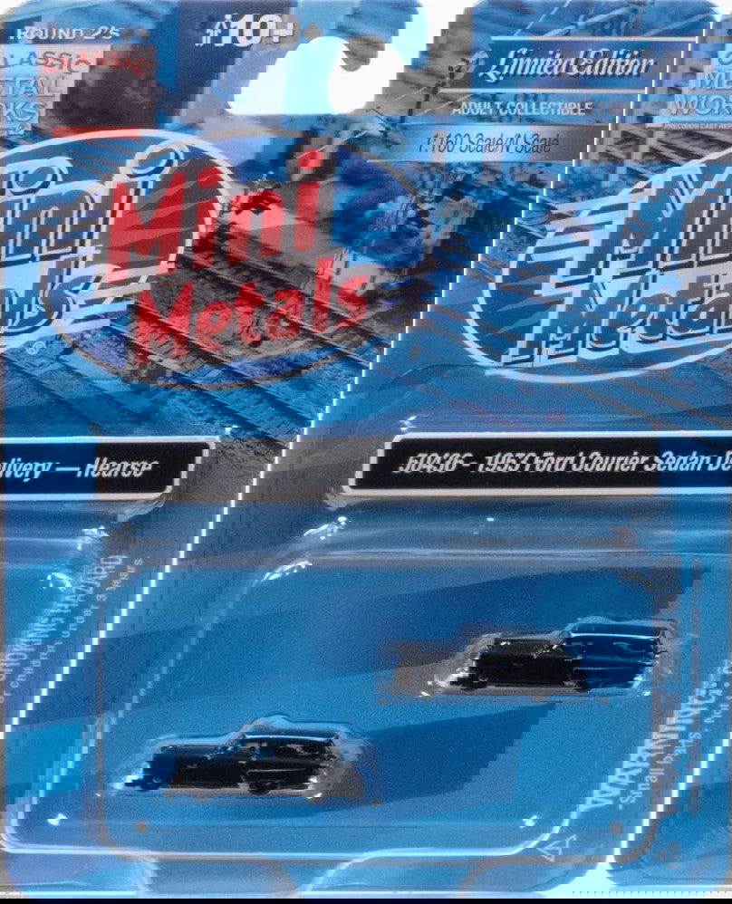 CMW 1/160 N Scale 1953 Ford HEARSE Station Wagon +Woodland Scenics Figures Combo - ModelsPower