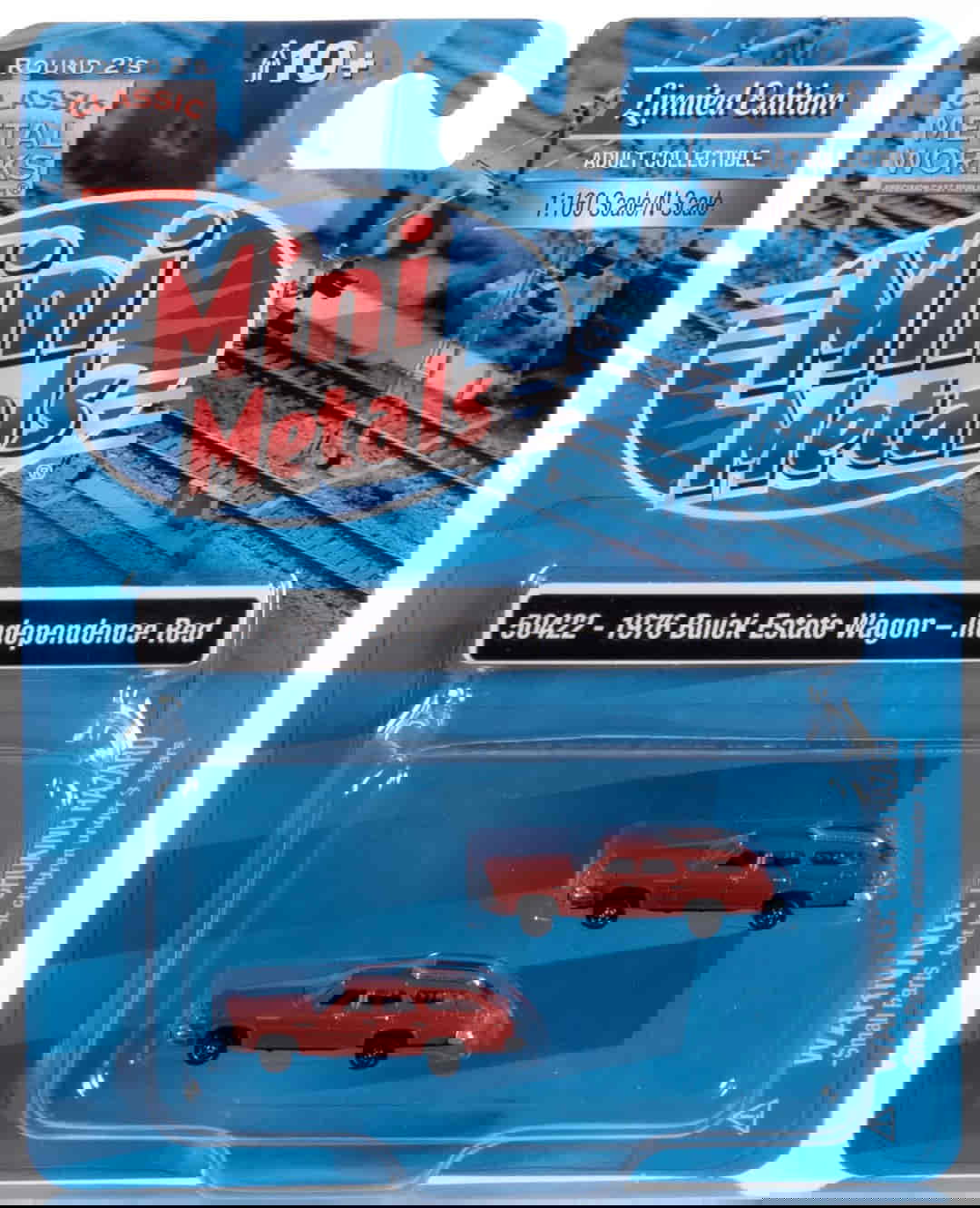 Classic Metal Works 1/160 N Scale 1976 BUICK ESTATE WAGON x2 MiniMetals CMW50422 - ModelsPower