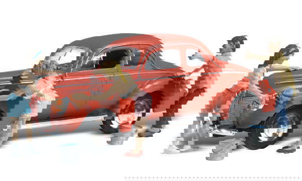 Woodland Scenics 1/160 N Scale SUDS & SHINE AutoScenes AS5339 Car Wash 1940s 50s - ModelsPower