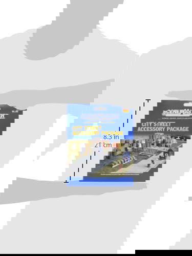 Walthers HO 1/87 CITY STREET ACCESSORIES mailboxes trashcans fire hydrants &more - ModelsPower