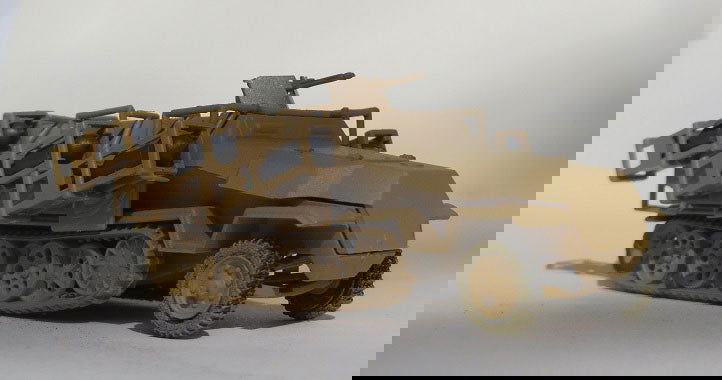 Trident Military HO 1/87 Germany Army WWII SdKfz 251 Halftrack "Stuka on Foot" - ModelsPower