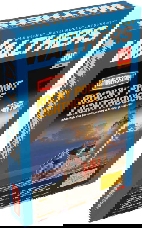 WALTHERS Cornerstone 933-3663 1/87 HO Scale ROCKY POINT LIGHTHOUSE structure kit - ModelsPower