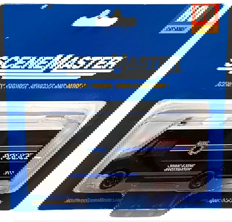 Walthers HO 1/87 Morgan Olson Route Star Van POLICE Crime Scene Investigation - ModelsPower