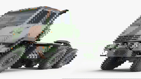 Trident Military HO 1/87 US Army M1088 5-Ton 3-Axle 6x6 Semi-Tractor MTV Trucks - ModelsPower