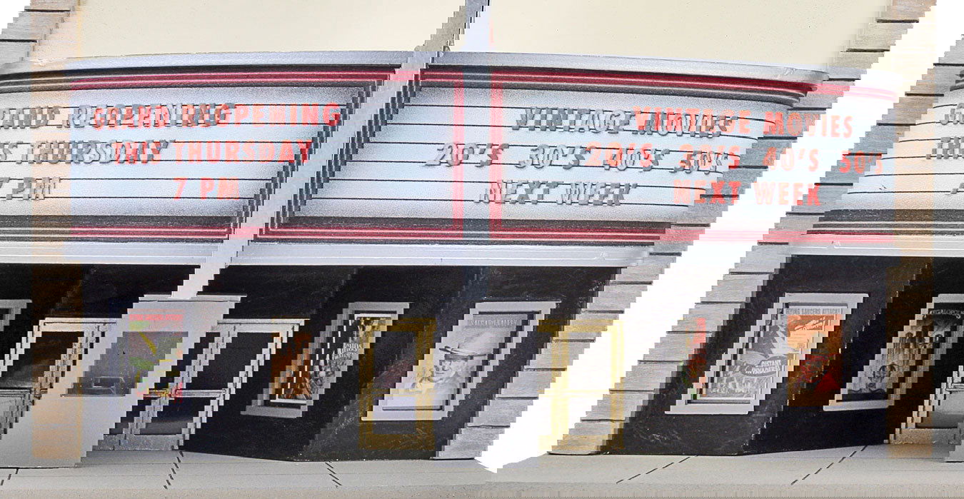 WALTHERS Cornerstone 933-3771 1/87 HO Scale RIVOLI THEATRE KIT w/Art Deco Facade - ModelsPower