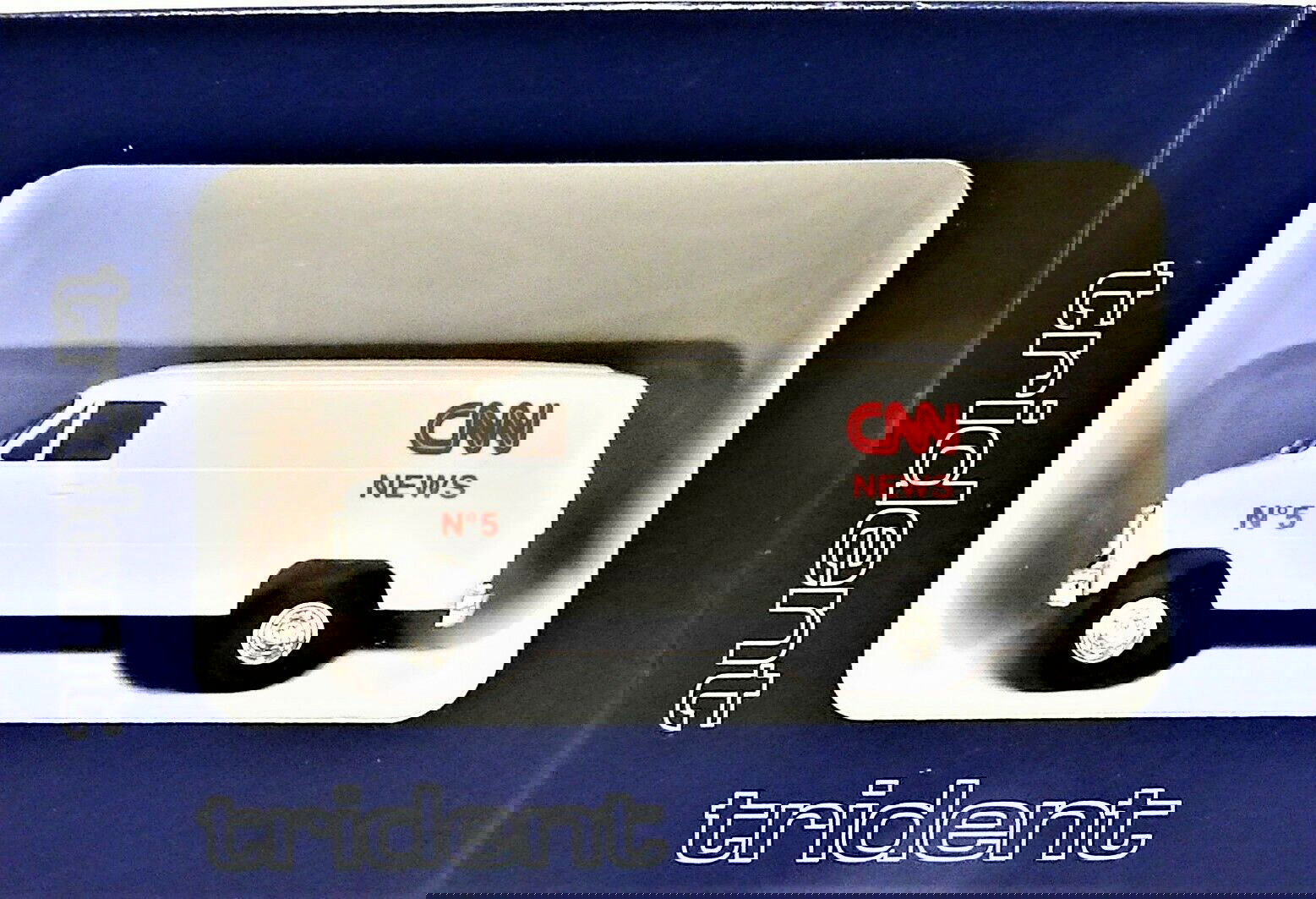 Trident HO 1/87 CNN TV/Radio Station Remote Broadcast Truck Roof SatelliteDish - ModelsPower