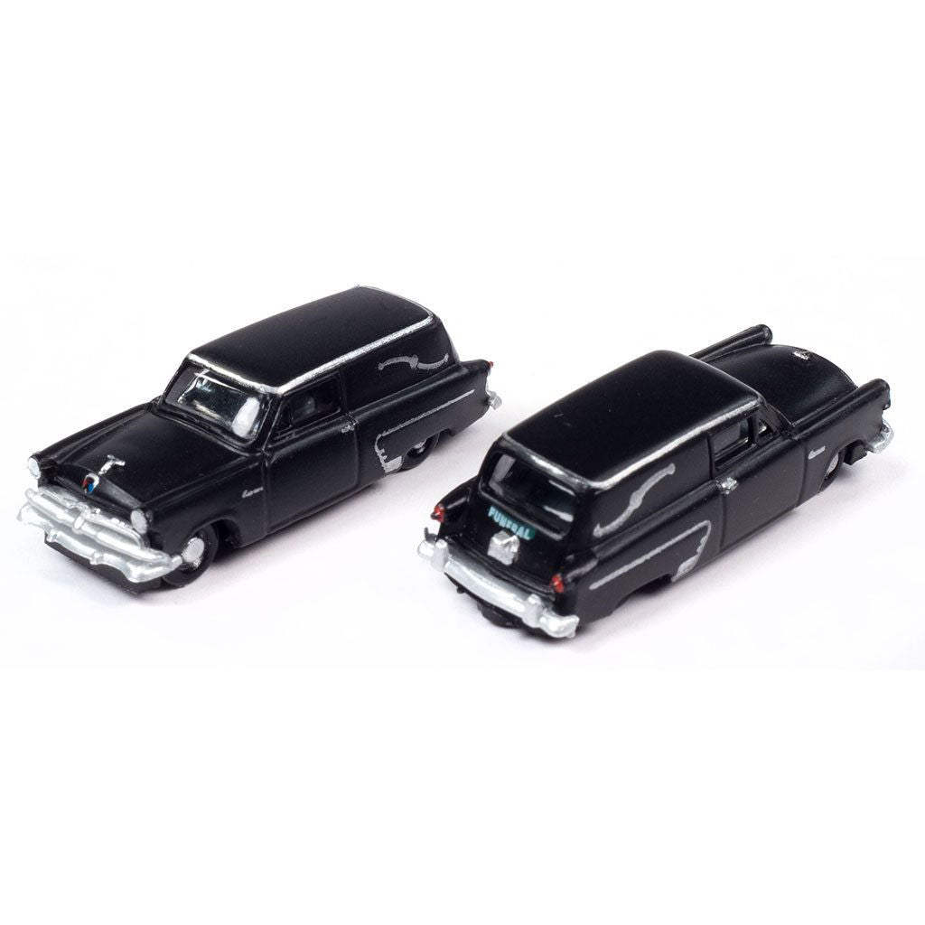 CMW 1/160-N 1953 FORD HEARSE Funeral Courier Sedan Delivery Station Wagon 2-Pack - ModelsPower