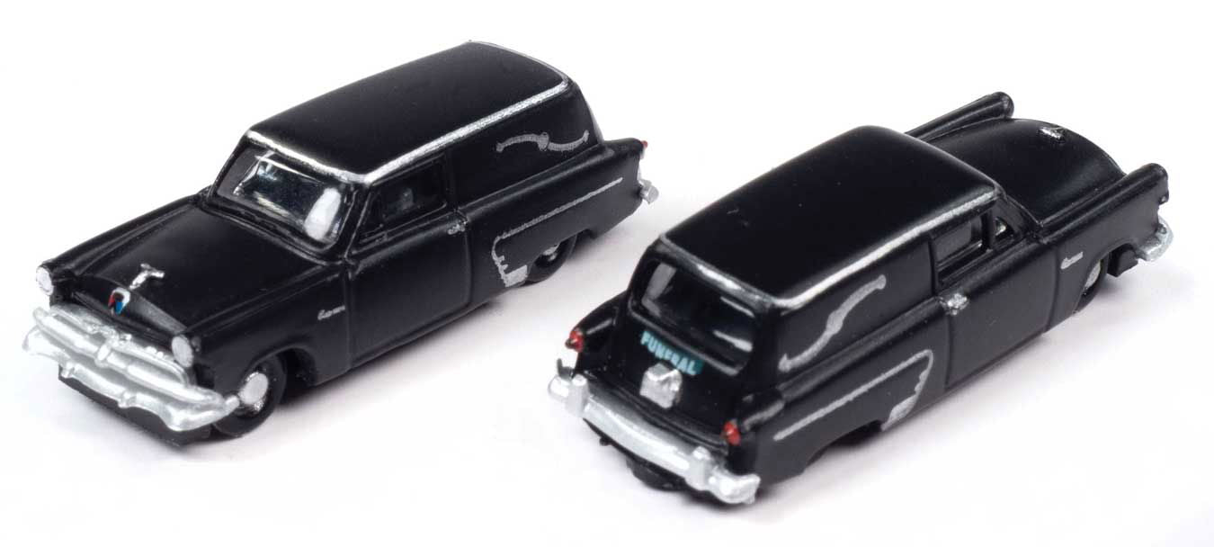 CMW 1/160-N 1953 FORD HEARSE Funeral Courier Sedan Delivery Station Wagon 2-Pack - ModelsPower