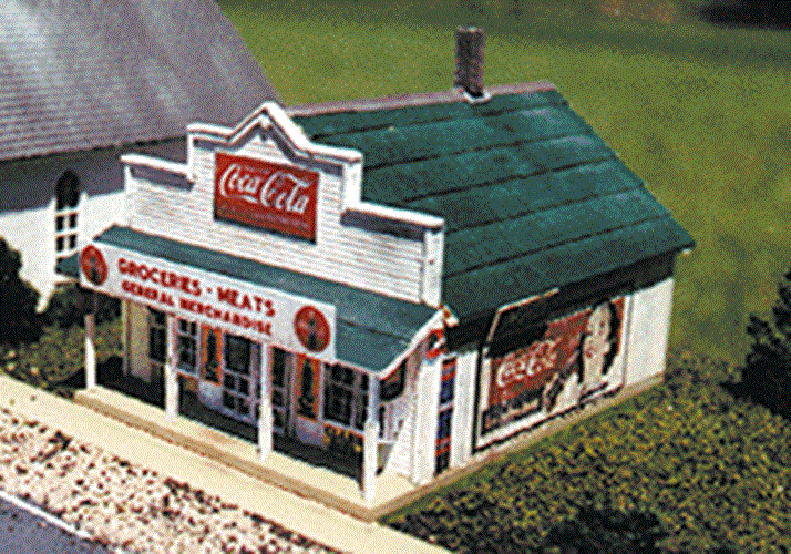 Blair Line N 1/160 BLAIRSTOWN GENERAL STORE Rural America, Laser-cut Wood Kit 80 - ModelsPower