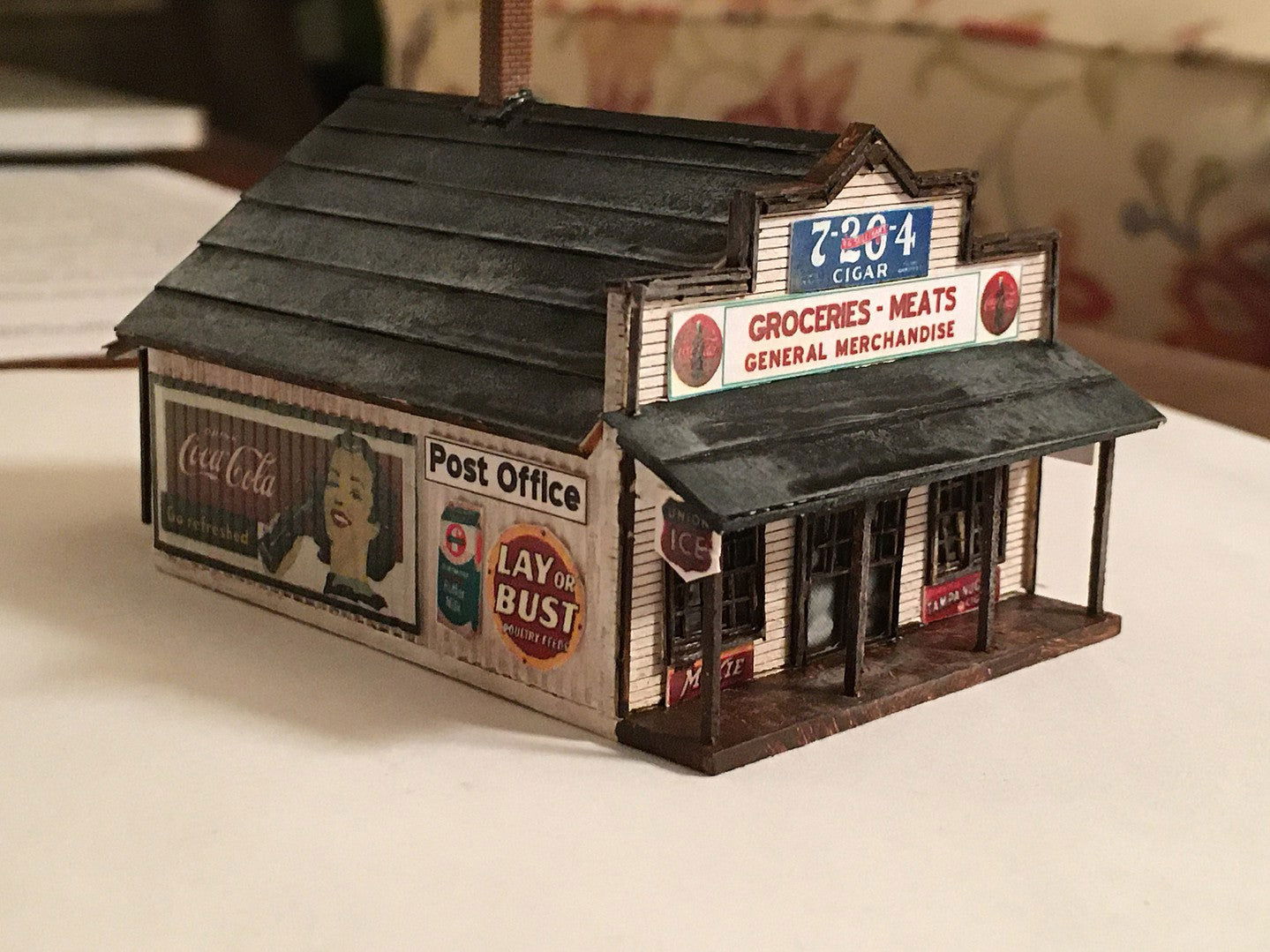 Blair Line N 1/160 BLAIRSTOWN GENERAL STORE Rural America, Laser-cut Wood Kit 80 - ModelsPower