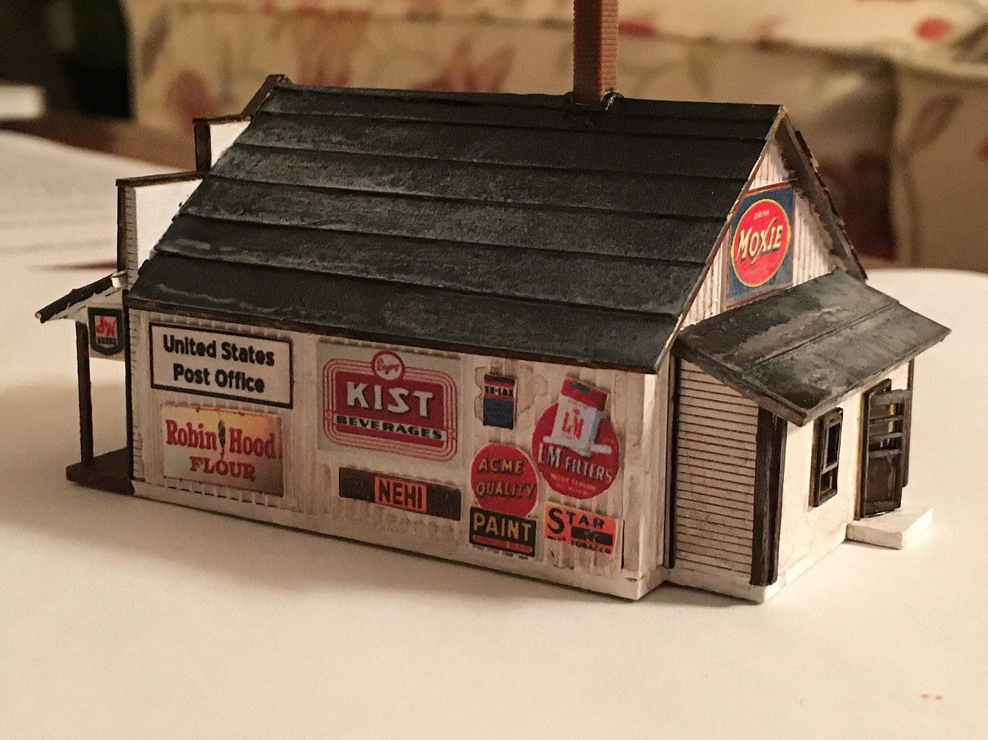 Blair Line N 1/160 BLAIRSTOWN GENERAL STORE Rural America, Laser-cut Wood Kit 80 - ModelsPower