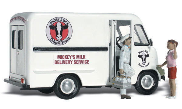 Woodland Scenics N 1/160 MICKEY'S MILK DELIVERY Service Truck AutoScenes 5329 - ModelsPower