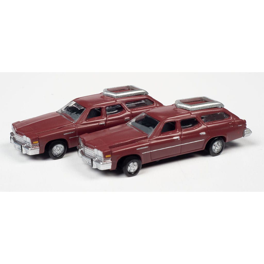 Classic Metal Works 1/160 N Scale 1976 BUICK ESTATE WAGON x2 MiniMetals CMW50422 - ModelsPower