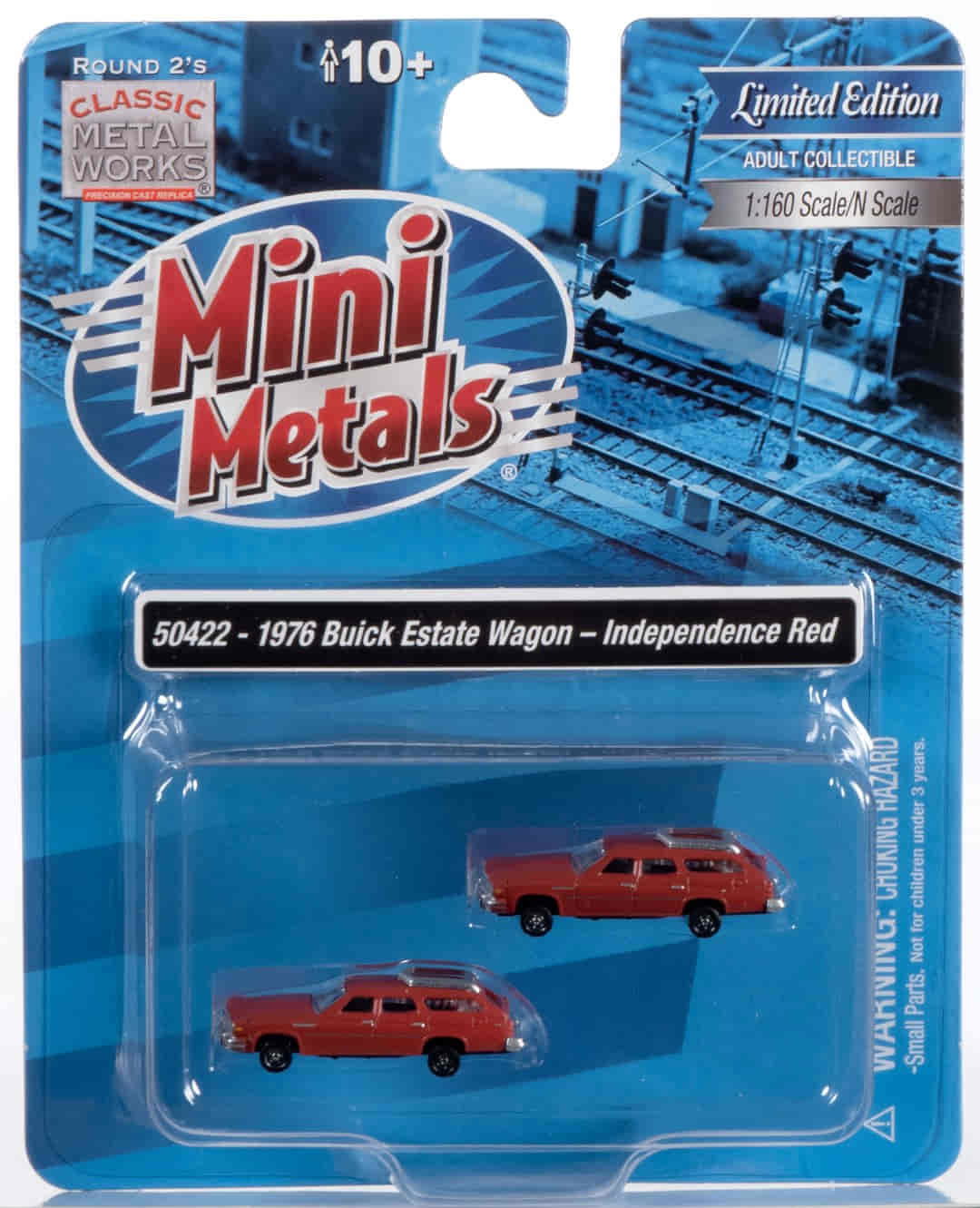 Classic Metal Works 1/160 N Scale 1976 BUICK ESTATE WAGON x2 MiniMetals CMW50422 - ModelsPower