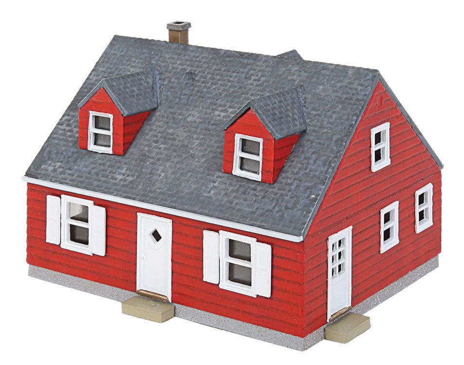 WALTHERS Cornerstone 933-3839 1/160 N Scale CAPE COD HOUSE 2-story suburban home - ModelsPower