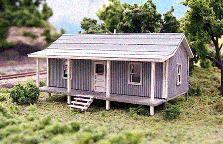 Blair Line 1/160 N Scale COMPANY HOUSE Coal Mining Town, Laser-cut Wood Kit 76 - ModelsPower