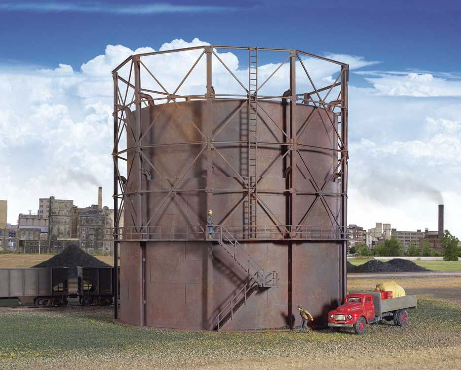 Walthers Cornerstone 933-3819 1/160 N Scale GAS STORAGE TANK model structure kit - ModelsPower