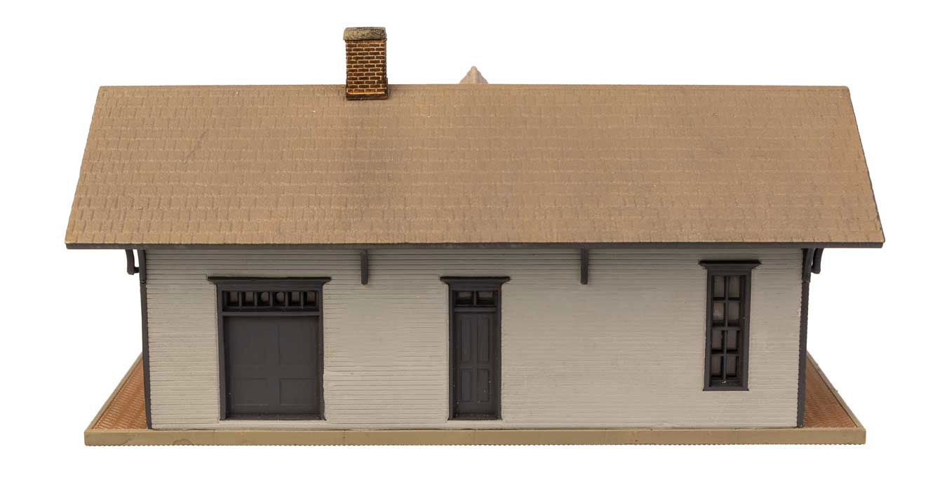 WALTHERS Cornerstone 1/160 N Scale GOLDEN VALLEY DEPOT small towns station kit - ModelsPower