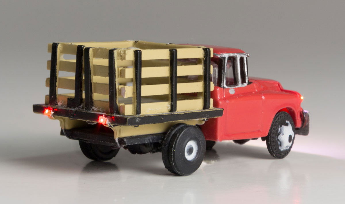 Woodland Scenics 1/160 N Scale HEAVY HAULER Truck JustPlug LED Lighted Vehicle 5 - ModelsPower