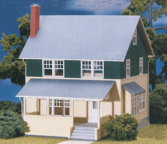 Atlas Model 1/160 N Scale KATE'S COLONIAL HOME KIT Lovely Ladies Home Series 844 - ModelsPower