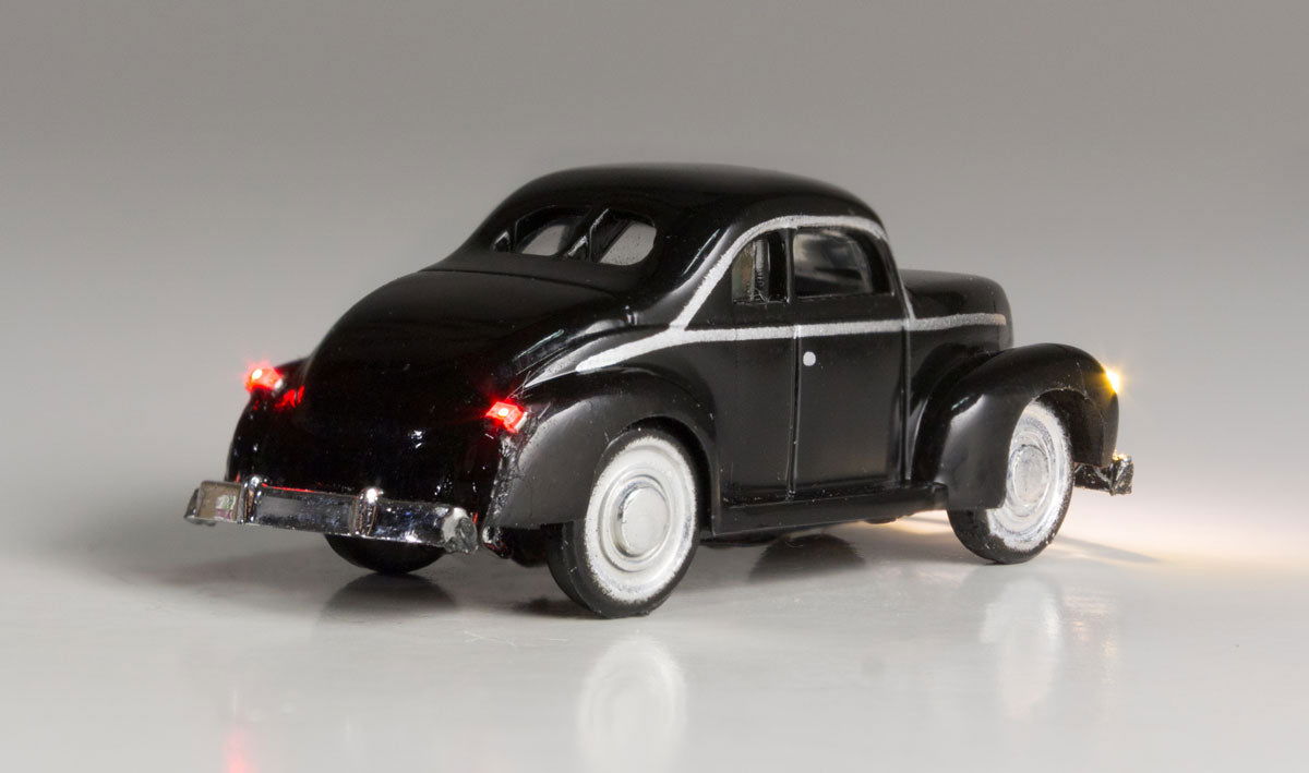 Woodland Scenics 1/160 N Scale MIDNIGHT RIDER - Just Plug LED Lighted Vehicle 1 - ModelsPower