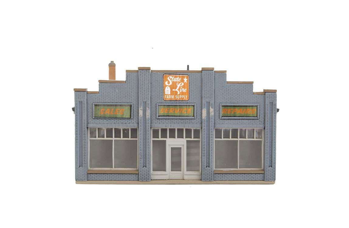 WALTHERS Cornerstone 933-3808 1/160 N Scale STATE LINE FARM SUPPLY railroad kit - ModelsPower