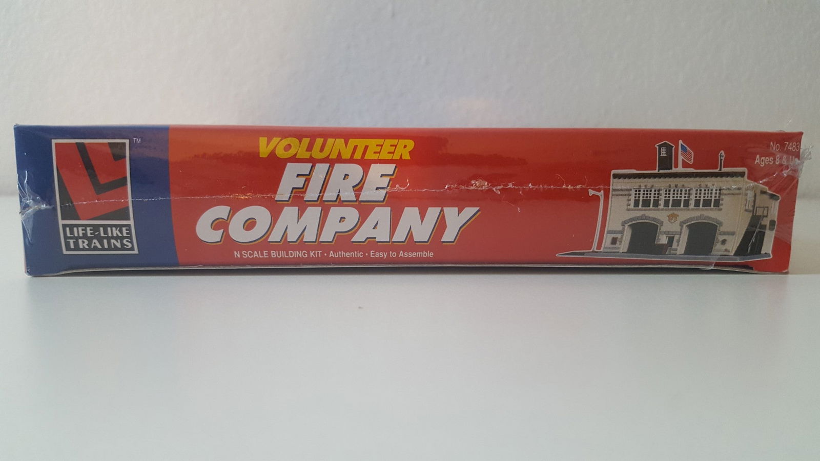 WALTHERS Life-Like 433-7483 1/160 N Scale VOLUNTEER FIRE COMPANY Building Kit - ModelsPower