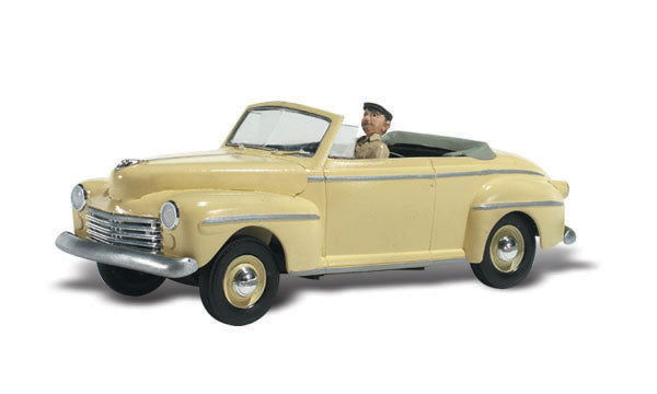 Woodland Scenics N 1/160 ROGER'S RAG TOP convertible car figure AutoScenes 5327 - ModelsPower