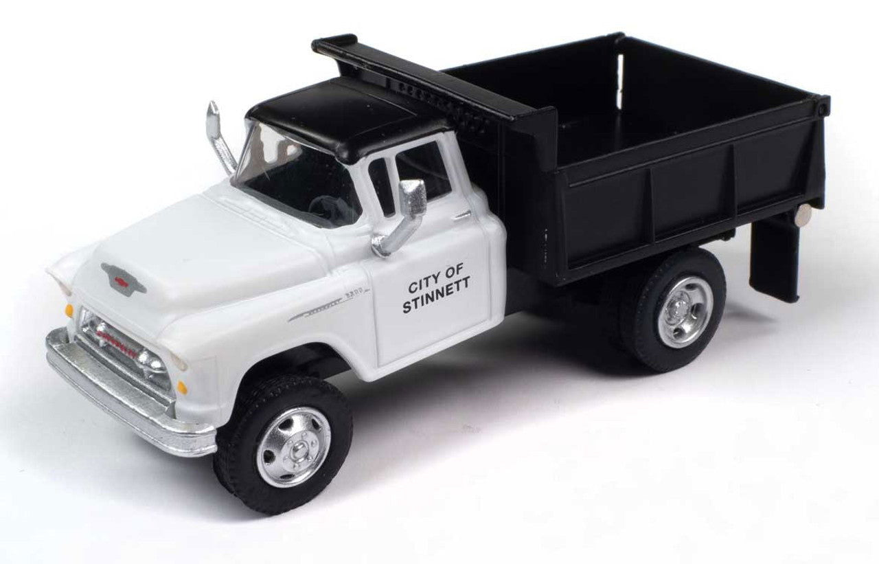 Classic Metal Works 1/87 HO Scale 1950s/60s Chevy Dump Truck Diecast Vehicle CMW - ModelsPower