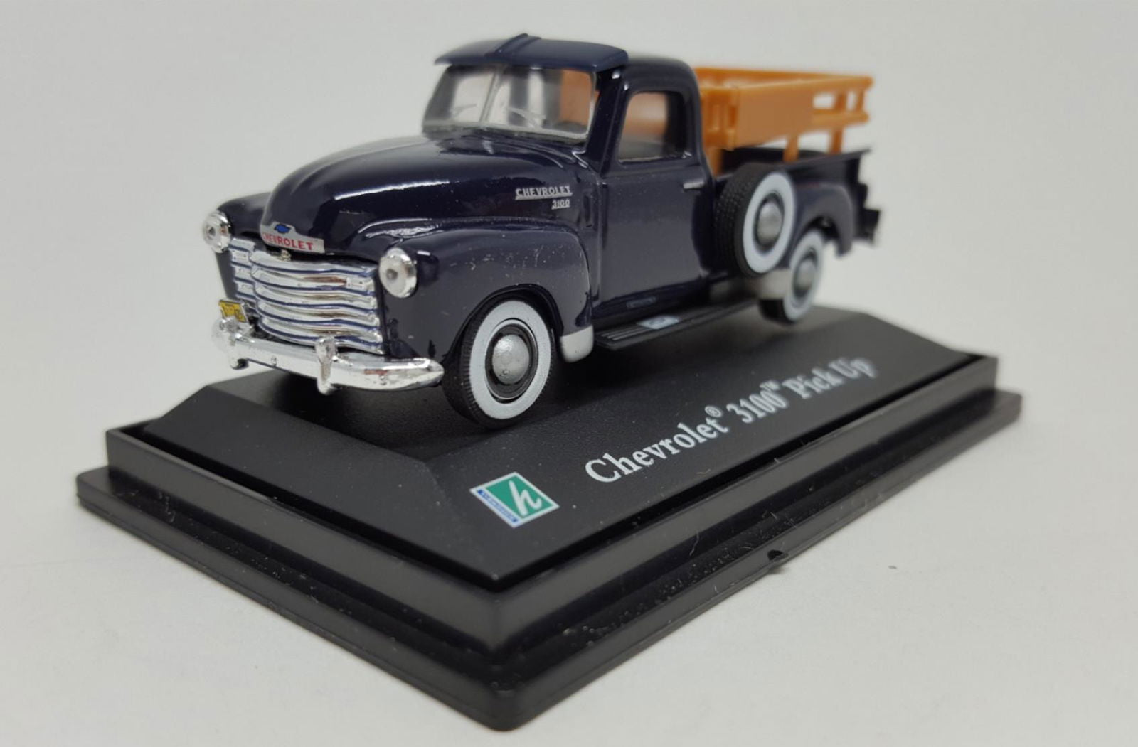 Cararama 1950 1/72 Scale Chevrolet Chevy 3100 Pick Up Truck Display Case diecast - ModelsPower