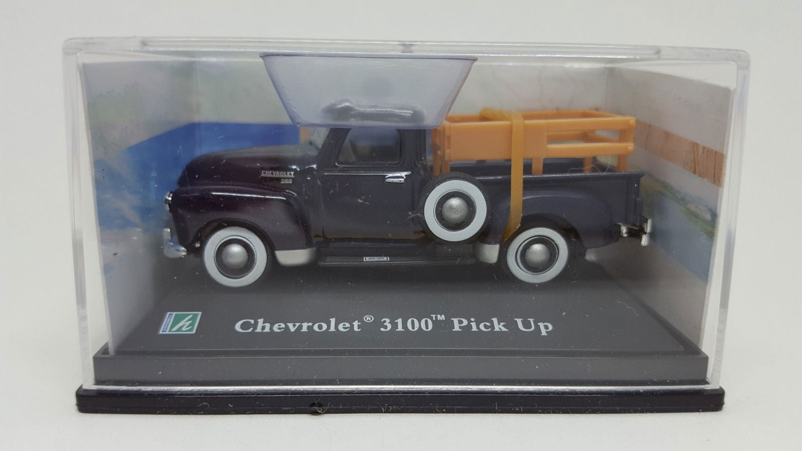 Cararama 1950 1/72 Scale Chevrolet Chevy 3100 Pick Up Truck Display Case diecast - ModelsPower