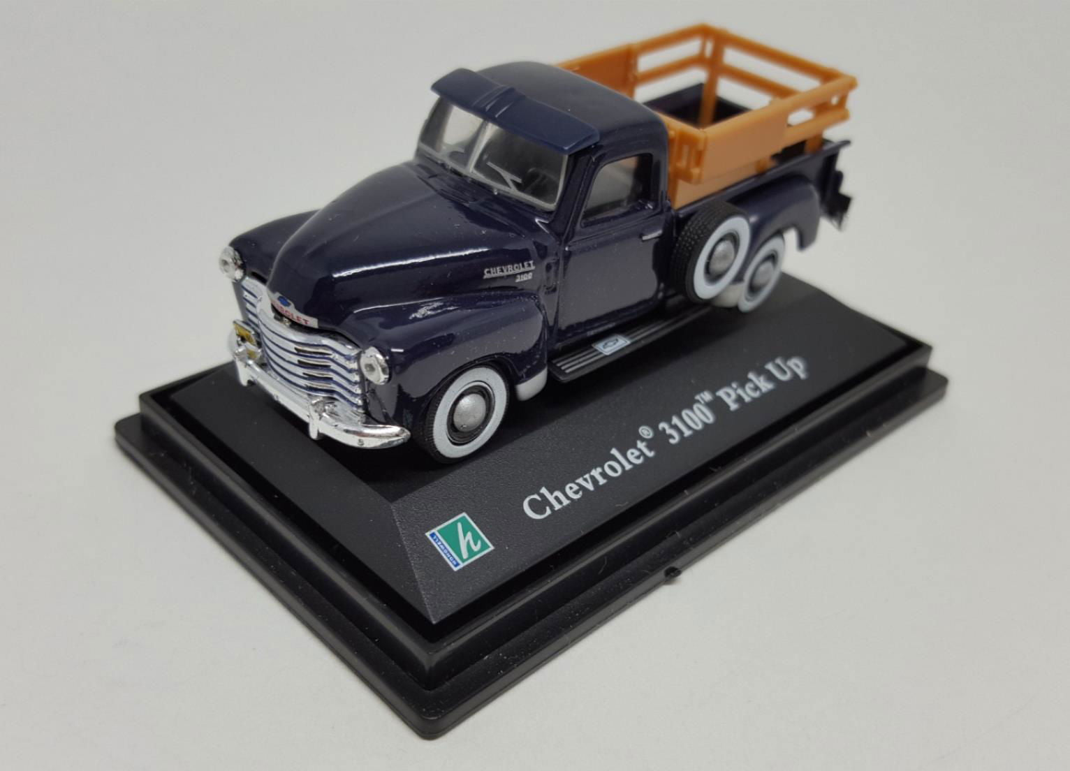 Cararama 1950 1/72 Scale Chevrolet Chevy 3100 Pick Up Truck Display Case diecast - ModelsPower