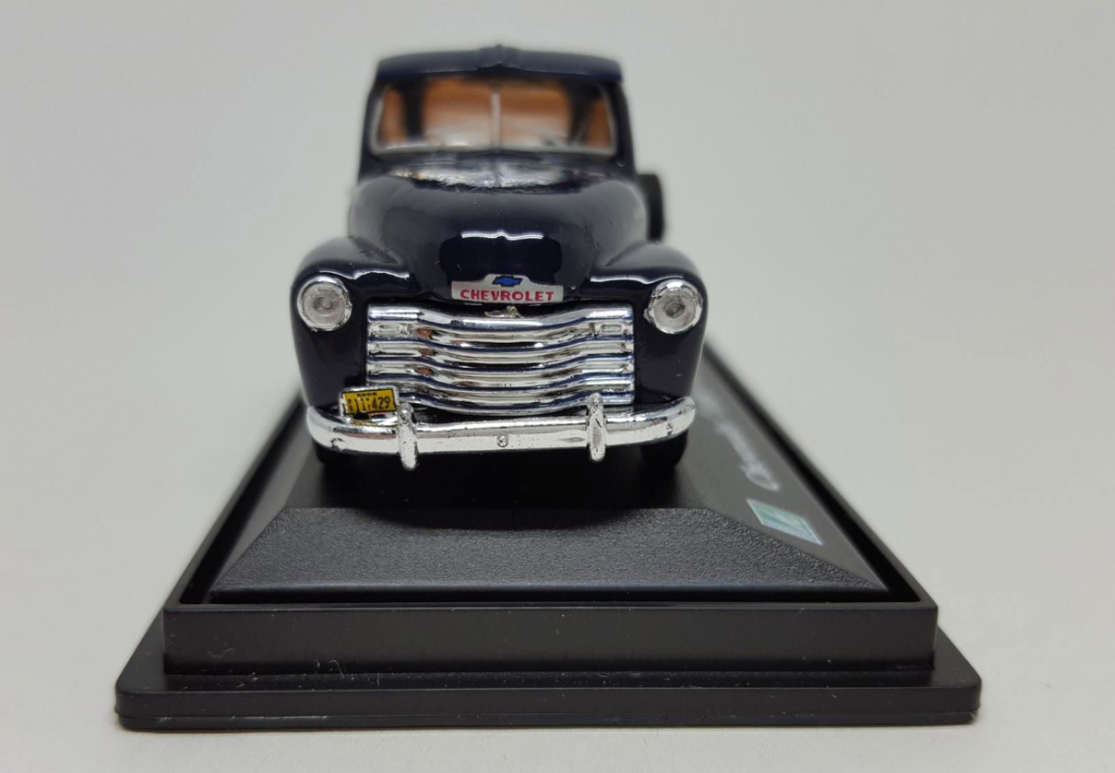 Cararama 1950 1/72 Scale Chevrolet Chevy 3100 Pick Up Truck Display Case diecast - ModelsPower