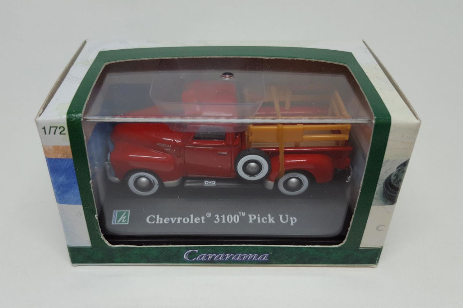 Cararama 1950 1/72 Scale Chevrolet Chevy 3100 Pick Up Truck Stake Bed Die Cast - ModelsPower