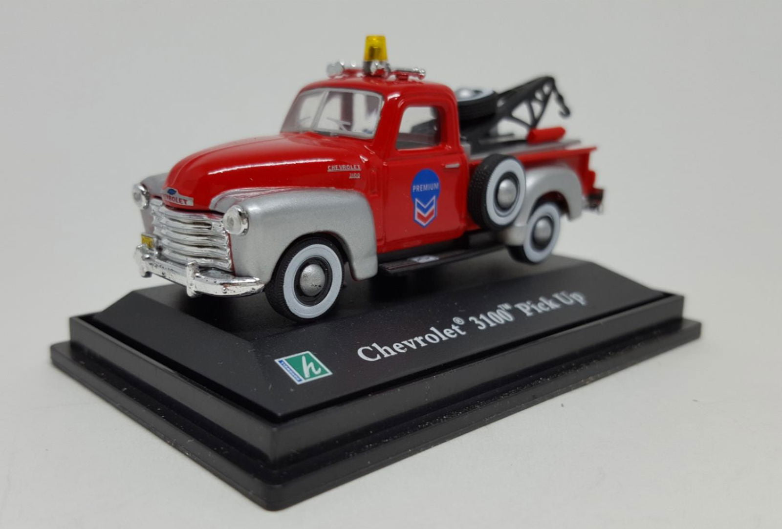 Cararama 1950 1/72 Scale Chevrolet Chevy 3100 Pick Up Wrecker Tow Truck Die Cast - ModelsPower