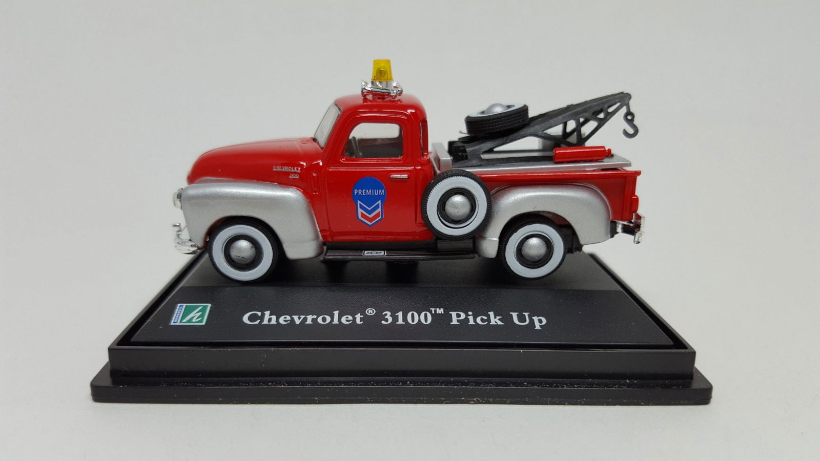 Cararama 1950 1/72 Scale Chevrolet Chevy 3100 Pick Up Wrecker Tow Truck Die Cast - ModelsPower