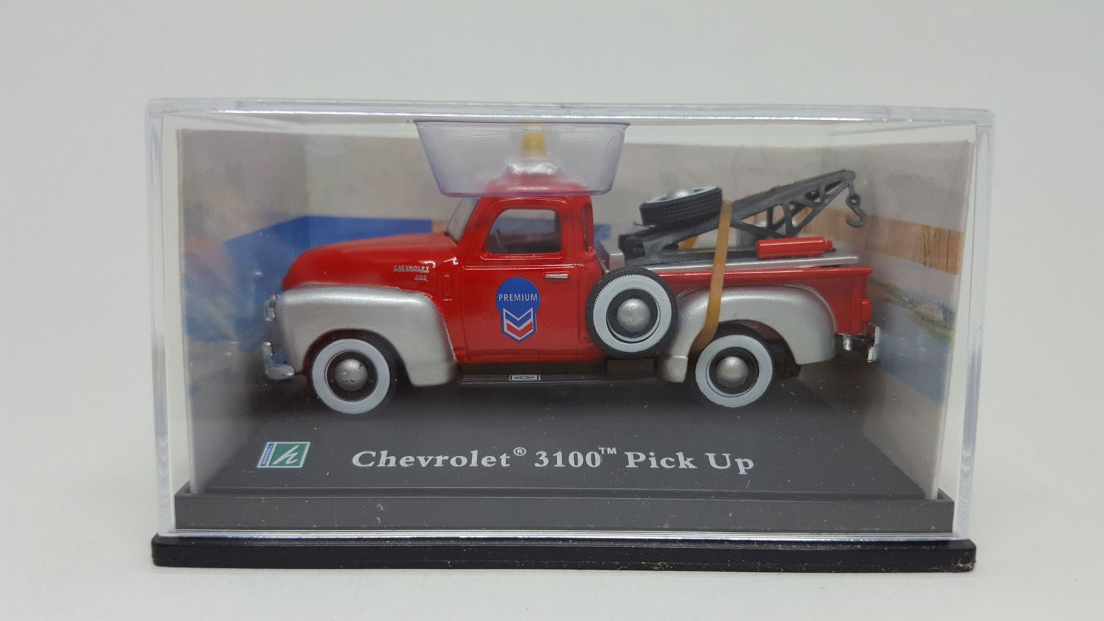 Cararama 1950 1/72 Scale Chevrolet Chevy 3100 Pick Up Wrecker Tow Truck Die Cast - ModelsPower