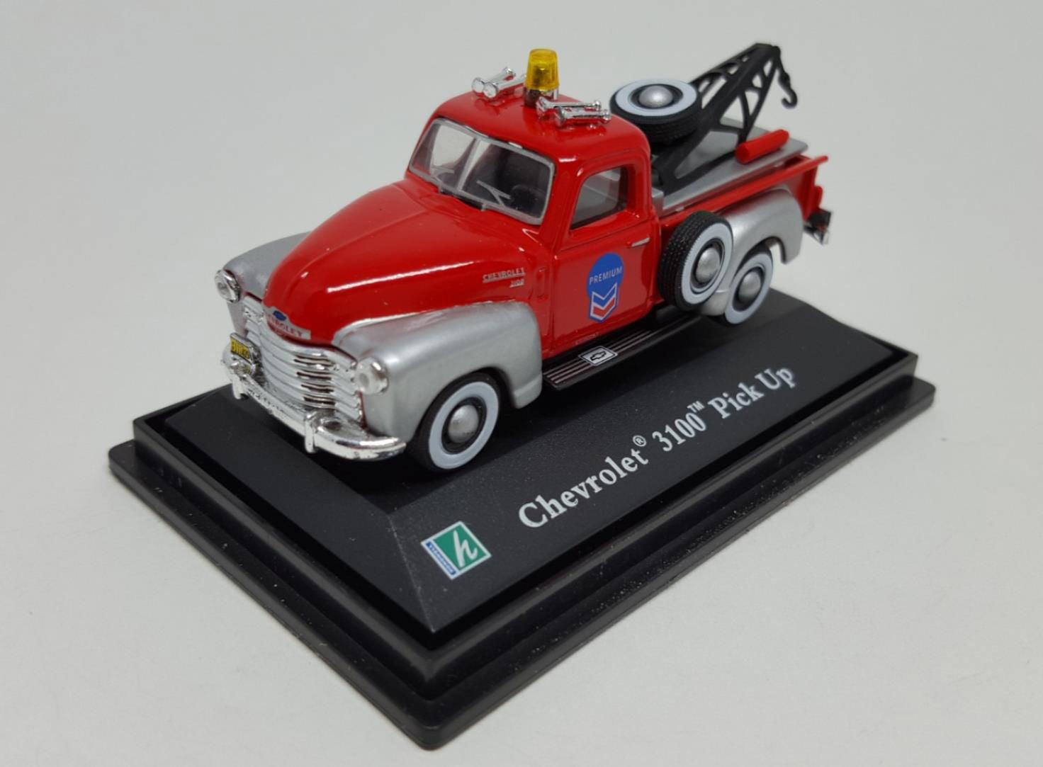 Cararama 1950 1/72 Scale Chevrolet Chevy 3100 Pick Up Wrecker Tow Truck Die Cast - ModelsPower