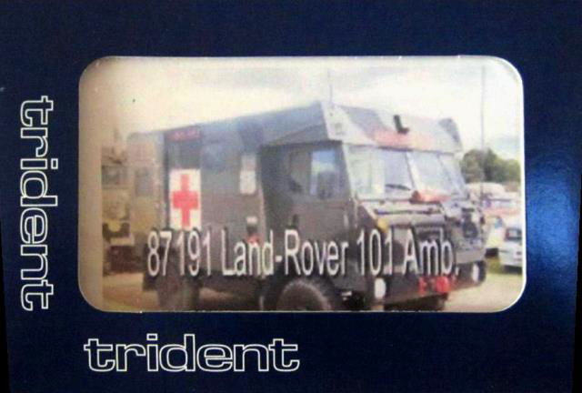 Trident Military HO 1/87 British Army Vehicle LAND ROVER 101 Ambulance Resin Kit - ModelsPower