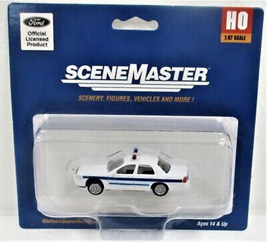 Preiser+Walthers HO 1/87 Ford Crown Victoria Police Interceptor & Under Arrest 2 - ModelsPower