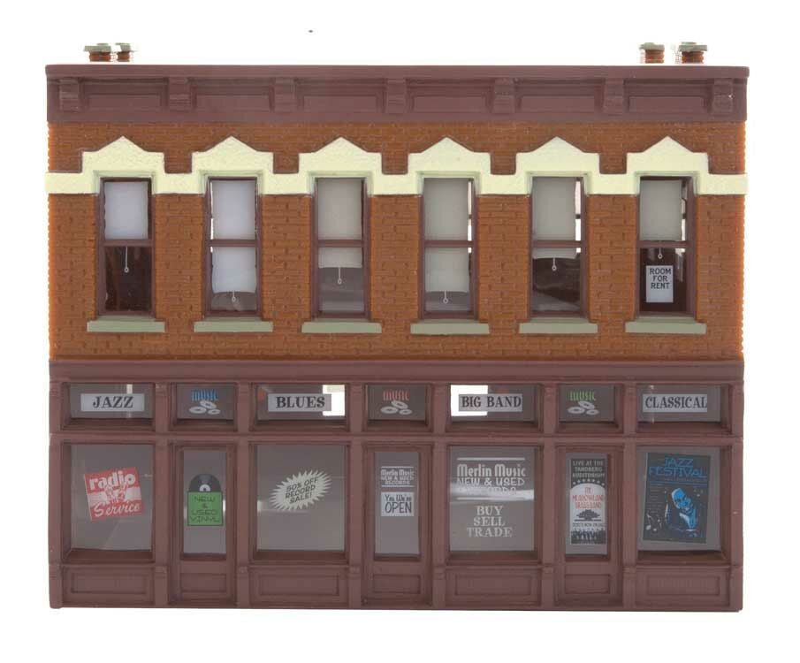 Walthers HO 1/87 Gemini Building Storefront Business ASSEMBLED PAINTED Structure - ModelsPower