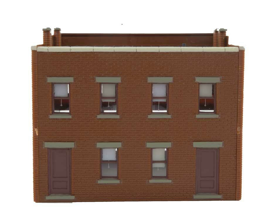 Walthers HO 1/87 Gemini Building Storefront Business ASSEMBLED PAINTED Structure - ModelsPower