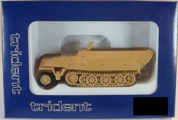 Trident Military HO 1/87 Germany Army WWII SdKfz 251 Halftrack "Stuka on Foot" - ModelsPower