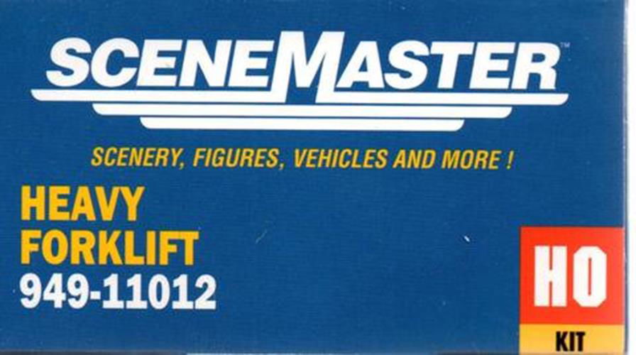 Walthers SceneMaster HO 1/87 HEAVY FORKLIFT KIT positionable fitting arm & fork - ModelsPower