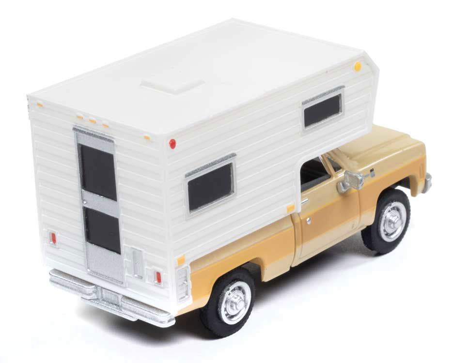 Classic Metal Works 1/87 HO 1977 Chevrolet Fleetside Camper Chevy Pickup Truck - ModelsPower