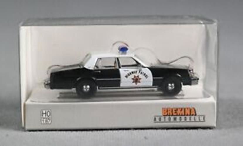 Brekina 1/87 HO Scale 1987 Chevrolet Caprice Sedan California Highway Patrol CHP - ModelsPower