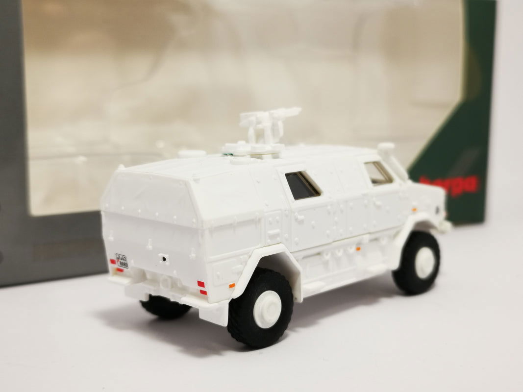 Herpa Military 1/87 HO Scale ADF Dingo Armored Truck United Nations White 746731 - ModelsPower