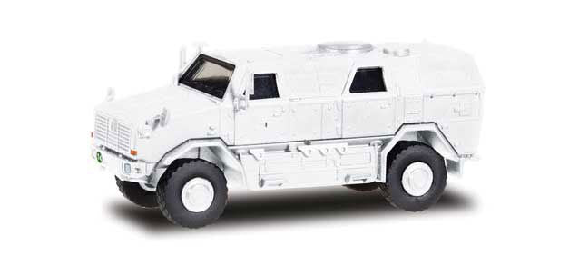 Herpa Military 1/87 HO Scale ADF Dingo Armored Truck United Nations White 746731 - ModelsPower