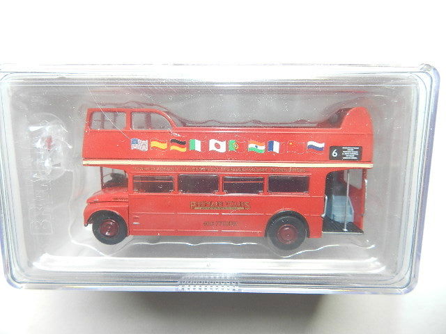 Brekina 1/87 HO Scale AEC Routemaster City Tour london Double-Deck Bus Open Roof - ModelsPower