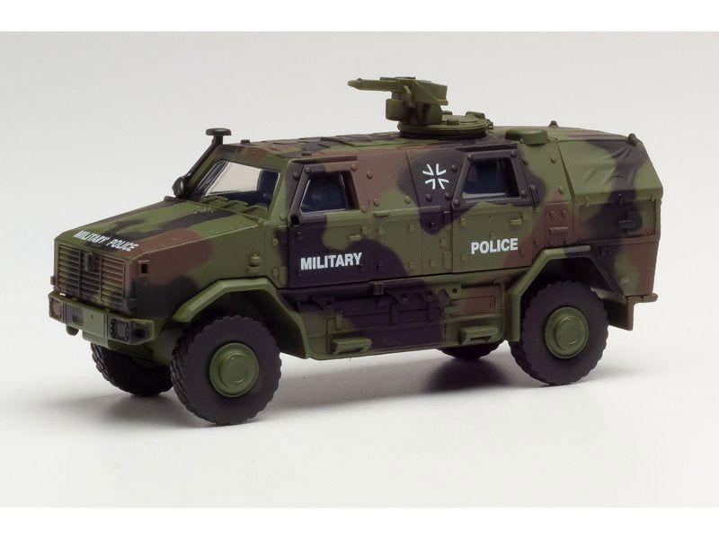 Herpa Military 1/87 HO Scale ATF Dingo 2 Armored Truck German Army Camouflage - ModelsPower